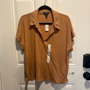 Banana Republic Women's Tan Blouse